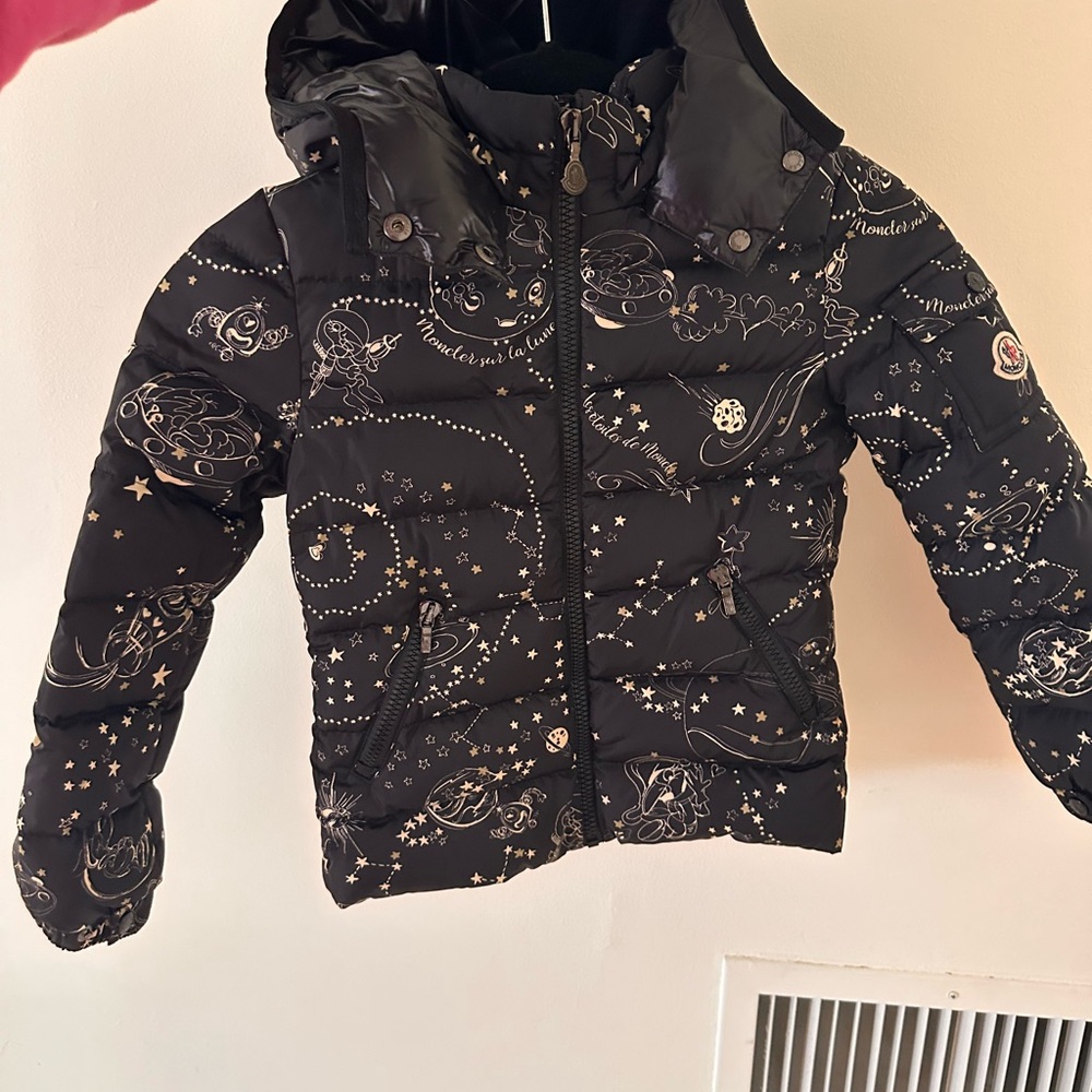 Moncler Black Puffer Jacket